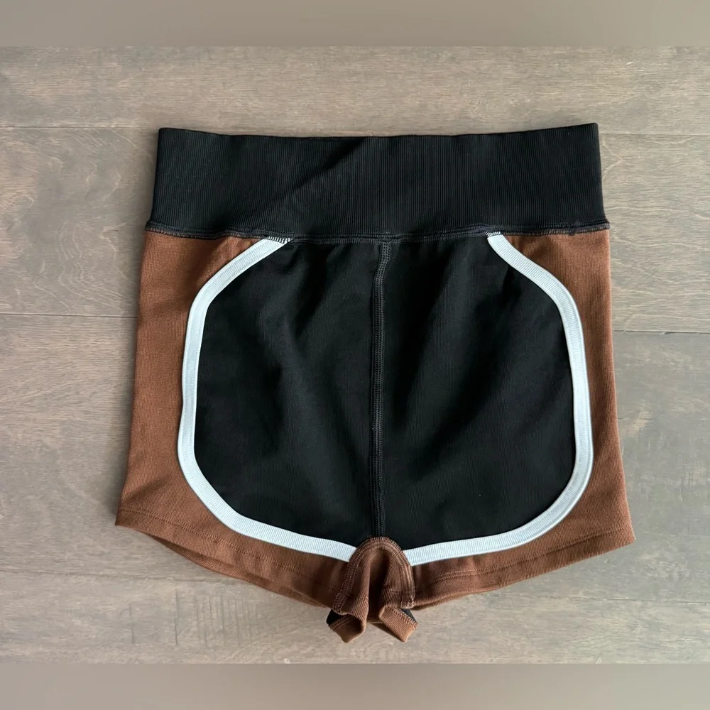 NWOT Free People Movement It Takes Two Run Shorts